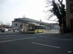 Ein MAN Lions City hatte am 16.2.11 in Forchheim am Busbahnhof gehalten